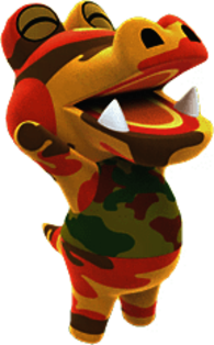 Animal Crossing character Sly