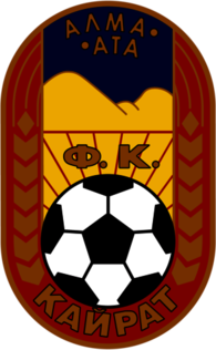 FK Kairat Alma-Ata (old logo of late '70's - 80s)