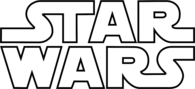 Star Wars Logo Black