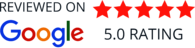 Reviewed on Google 5.0 Rating