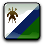 Lesotho Flag Icon