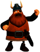 Vic's Father Halvar Fist Up