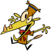 Camp Lazlo Character Clam Happy Jump