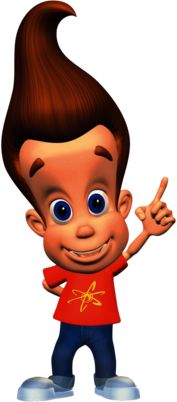 Jimmy Neutron Finger Up