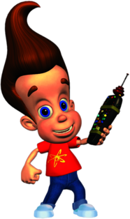 Jimmy Neutron Holding Remote