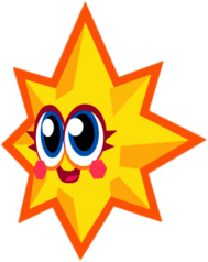 Tessa the Shooting Star Side View