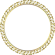 Ornate Circle Frame