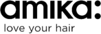 Amika logo and slogan