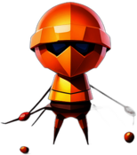 Bullet Ant, Children'S Cartoon Animation Style -  Full Body, Single View, No Shadow