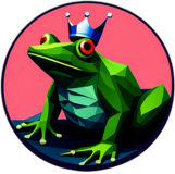 Frog Prince, Fairytale Character - Circle App Icon | Fan Art