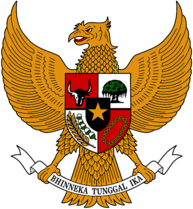 Garuda Pancasila Coat of Arms Indonesia