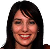 Attractive Young Woman Face Long Hair Smiling