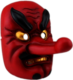 Plastic Tengu Mask