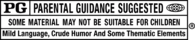 Motion Picture Association - PG Rating