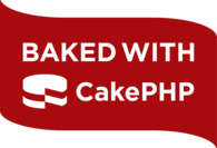 Baked with CakePHP banner