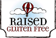 Raised Gluten Free logo box