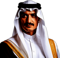 Prince Alwaleed Bin Talal Al Saud portrait