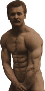 Eugène Sandow Victorian Bodybuilder Strong Man