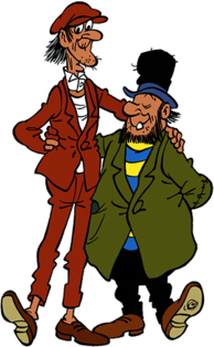 Kwak and Boemel the Hoboes