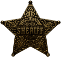 Lincoln County Sherrif's Badge