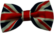 Union Jack Bow Tie