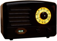 Vintage Bakelite Radio