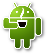 Android Robot Coffee