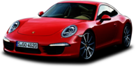 Red Porsche