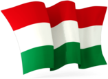 Hungary Wave Flag
