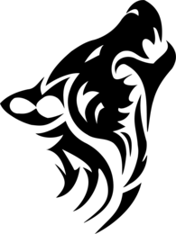 Wolf Tattoo Bold