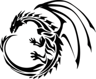 Circle Dragon Tattoo