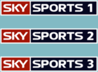SKY sports 1,2 and 3