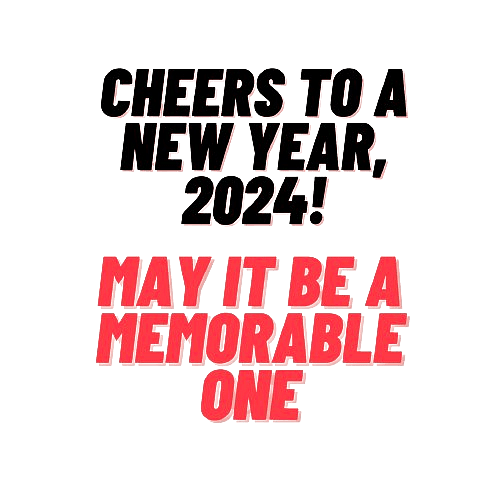 New Year 2024 Cheers