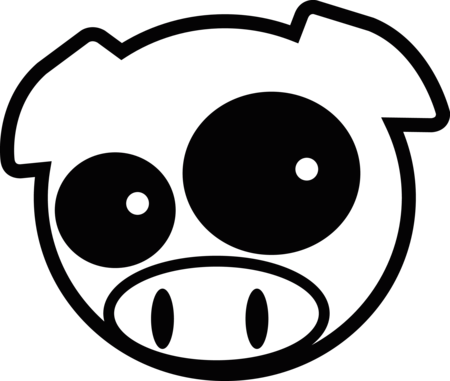 Subaru Pig Manga Mascot