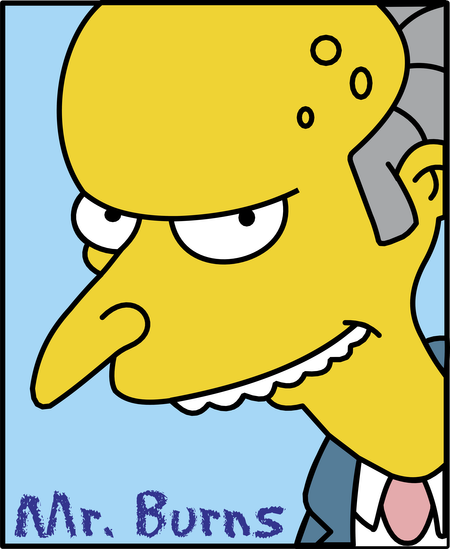 Simpsons Mr Burns