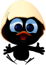 Calimero Happy Jumping