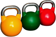 Coloured Kettlebells