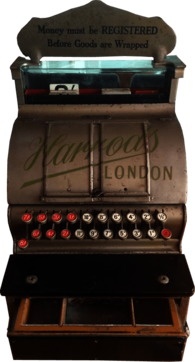 Vintage Harrods Cash Register