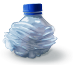 Small Crushed Water Bottle