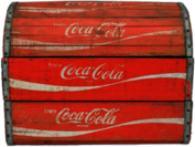 Vintage Coca Cola Trunk