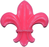 Silicone Fleur De Lis