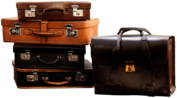 Suitcases Leather