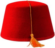 Fez With Gold Tassel