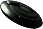 Round UFO Disc