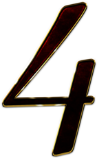 Number 4 Red