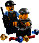 Lego Police Officer and Gangster