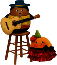 Chip and Ruby Mexican Theme