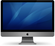 Monitor Apple Blue