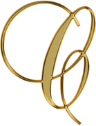 Capital Letter C Elegant
