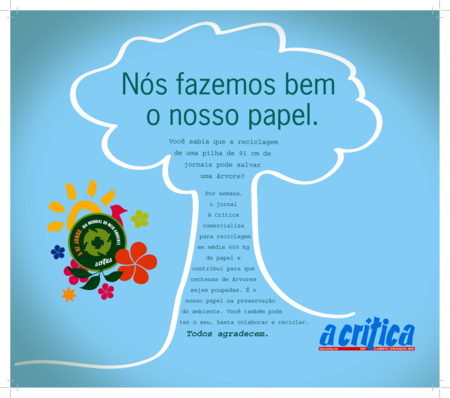 Jornal A Crítica - Dia Mundial do Meio Ambiente